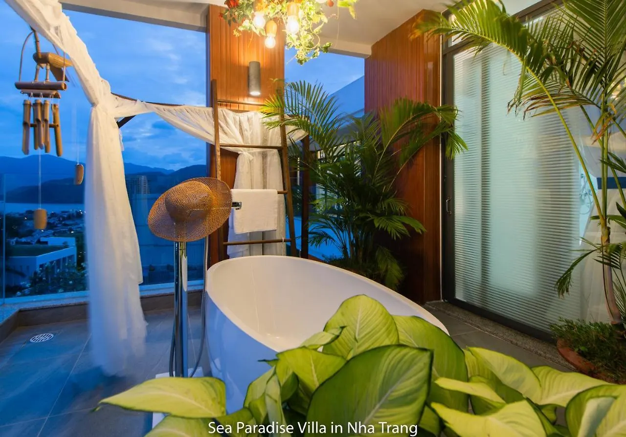 Promotion Early Booker, Sea Paradise Villa 6 Bedrooms, Infinity Pool, Karaoke, Sauna & Bbq ニャチャン ベトナム