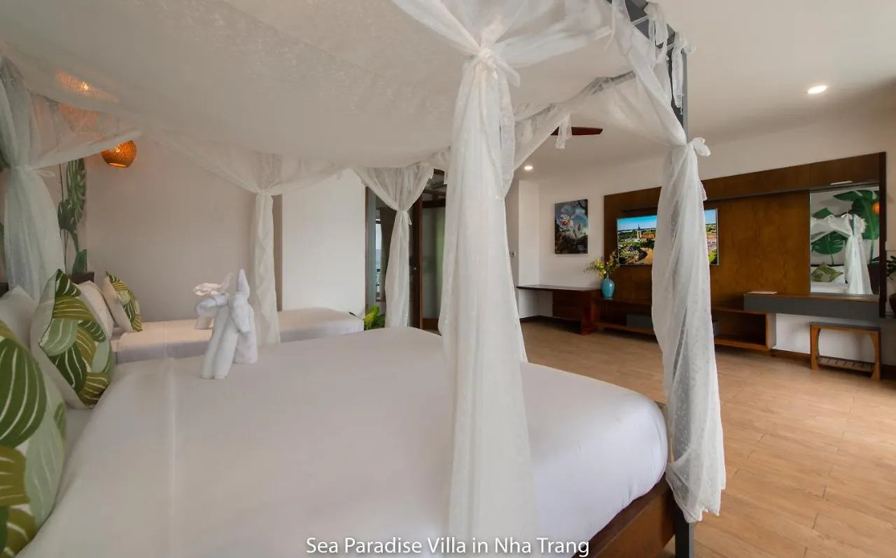Promotion Early Booker, Sea Paradise Villa 6 Bedrooms, Infinity Pool, Karaoke, Sauna & Bbq ニャチャン 0*,