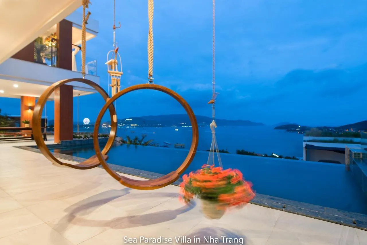Promotion Early Booker, Sea Paradise Villa 6 Bedrooms, Infinity Pool, Karaoke, Sauna & Bbq ニャチャン 0*,  ベトナム
