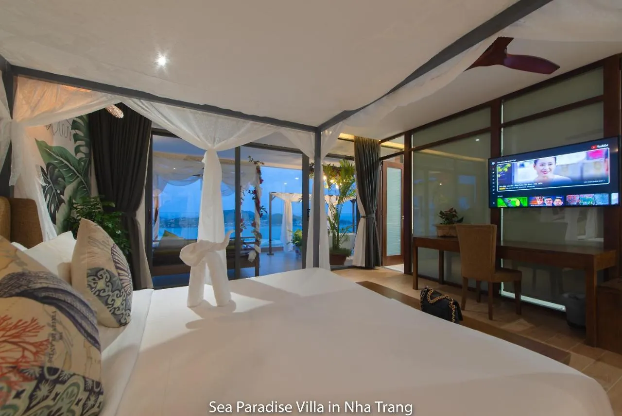 Promotion Early Booker, Sea Paradise Villa 6 Bedrooms, Infinity Pool, Karaoke, Sauna & Bbq ニャチャン